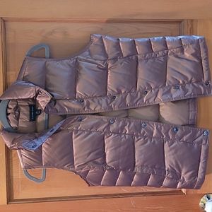 Lands' End Bronze Puffer Vest